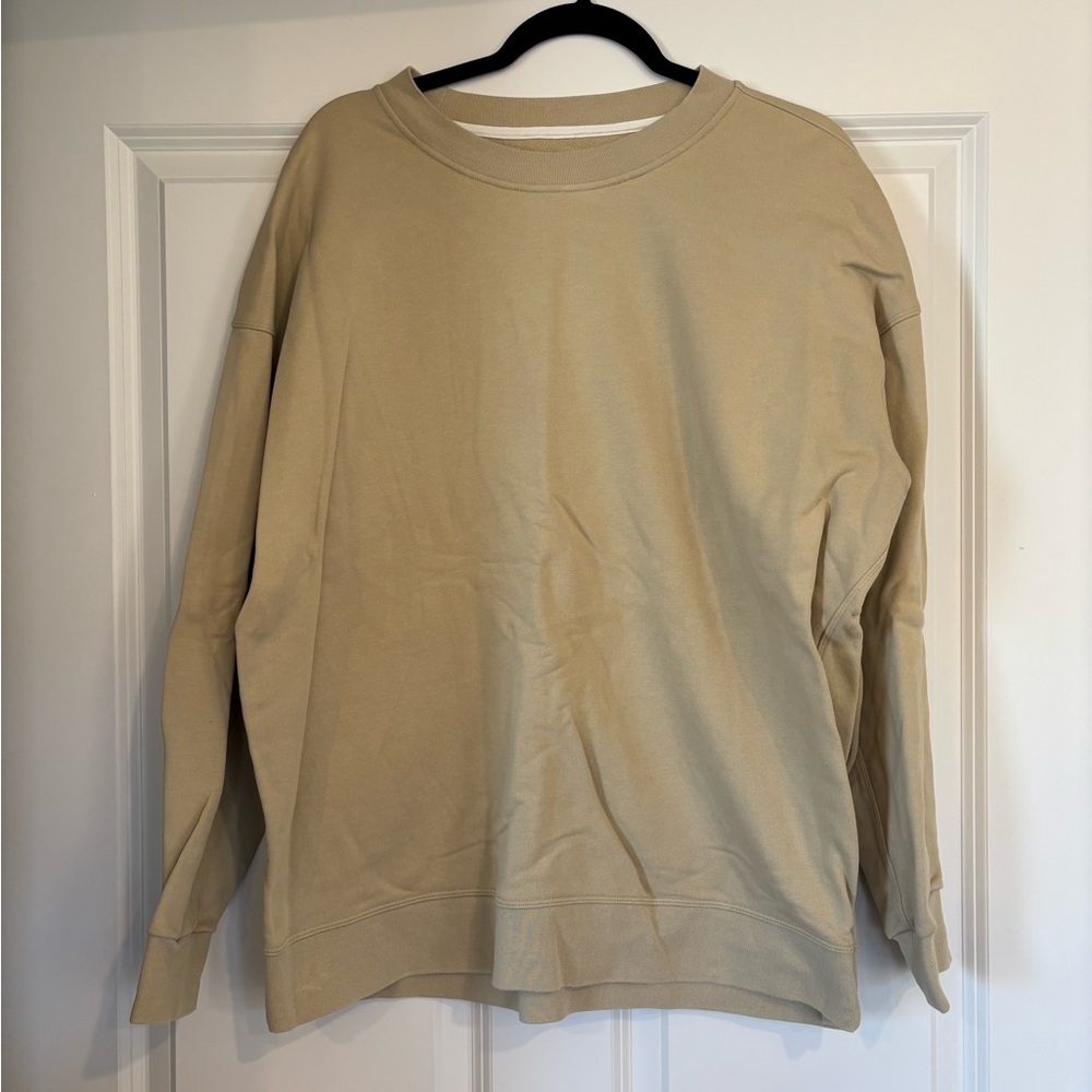 Lululemon Perfectly Oversized Crew in Trench